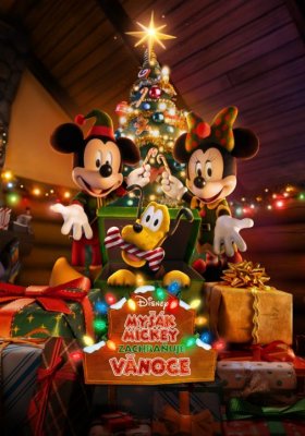 Plakát: Myšák Mickey zachraňuje Vánoce