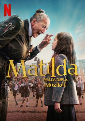 Plakát: Matilda Roalda Dahla: Muzikál
