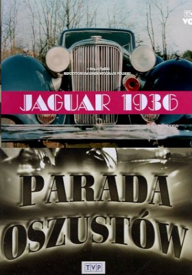 Plakát: Přehlídka podvodníků: Jaguár 1936