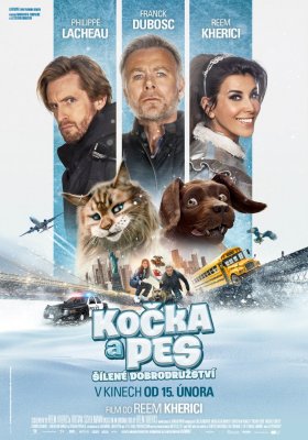 Plakát: Kočka a pes: Šílené dobrodružství