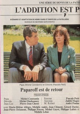 Plakát: Paparoff se vrací: Jde to na můj účet