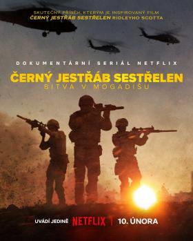 Plakát: Černý jestřáb sestřelen: Bitva v Mogadišu [1.série]