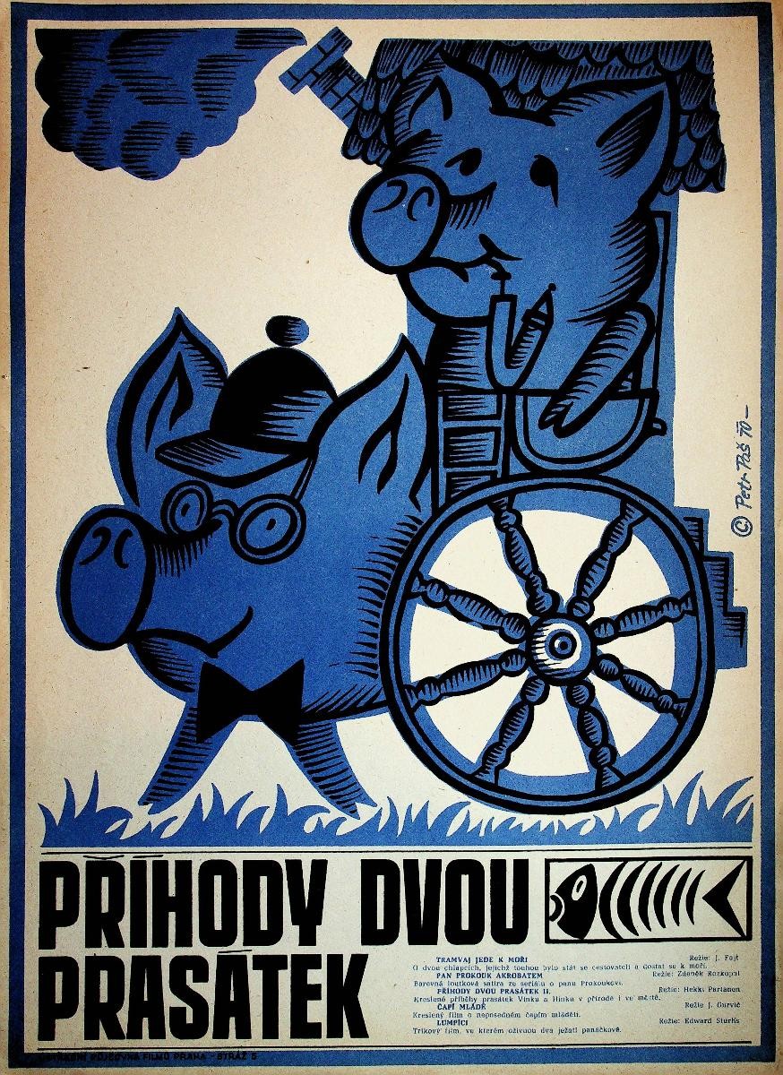 Plakát: Příhody dvou prasátek [1.série]