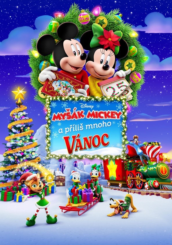 Plakát: Myšák Mickey a příliš mnoho Vánoc