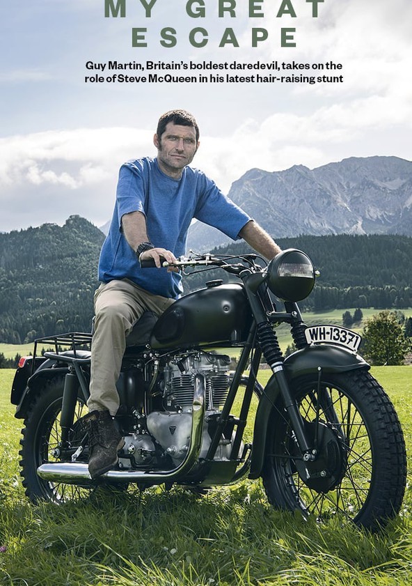 Plakát: Guy Martin: Velký útěk