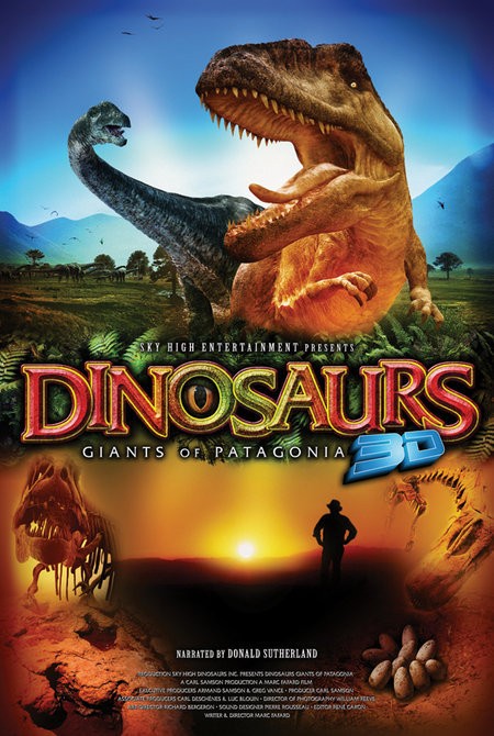 Plakát: Dinosauři 3D: Giganti Patagonie