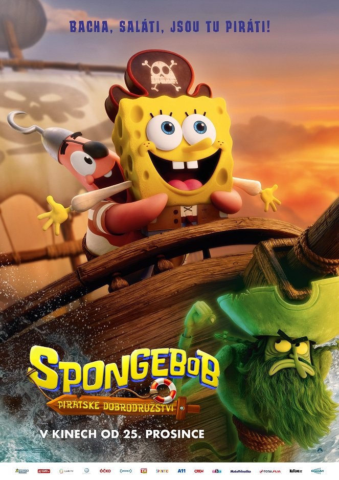 Plakát: SpongeBob ve filmu: Pirátské dobrodružství