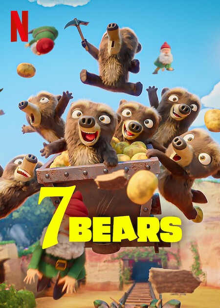 Plakát: 7 medvědů