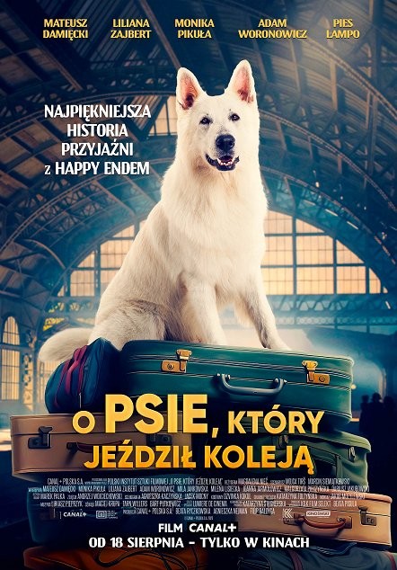 Plakát: Pes, který cestoval vlakem