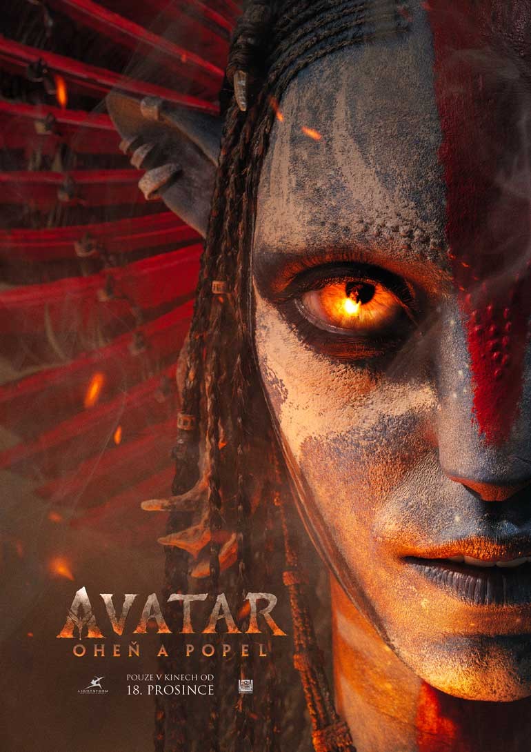 Plakát: Avatar: Oheň a popel