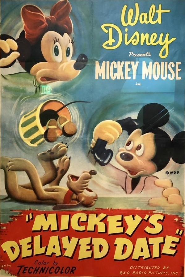 Plakát: Mickey jde pozdě na schůzku