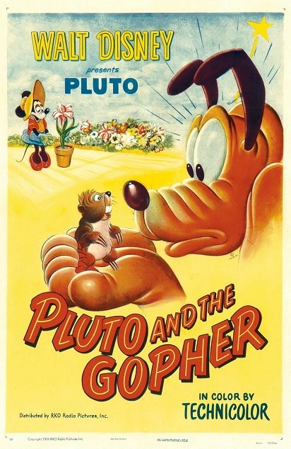 Plakát: Pluto a sysel