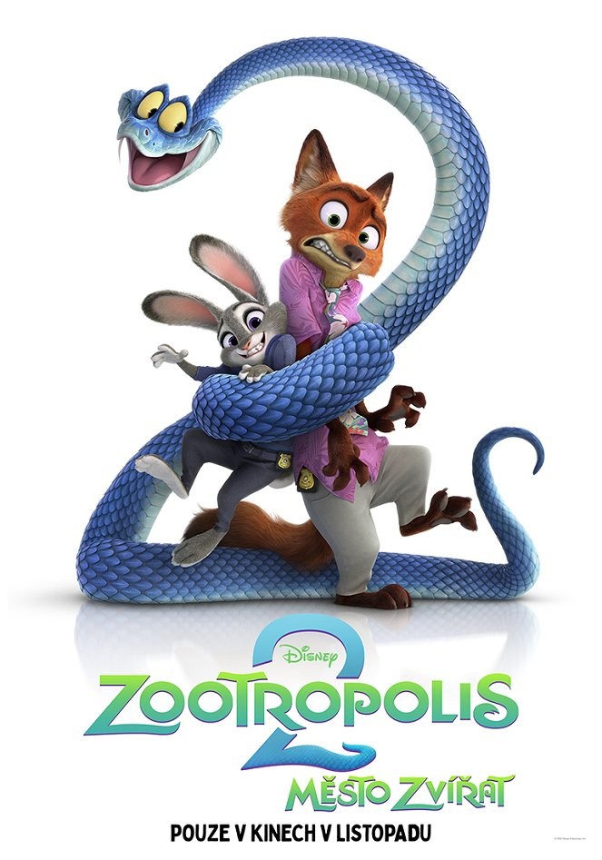 Plakát: Zootropolis: Město zvířat 2