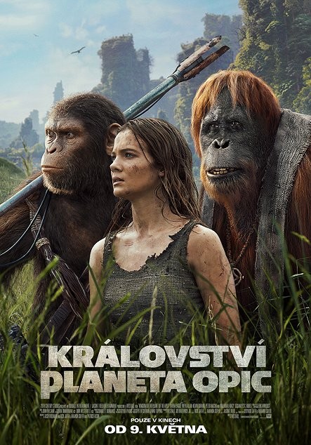 Plakát: Království Planeta opic