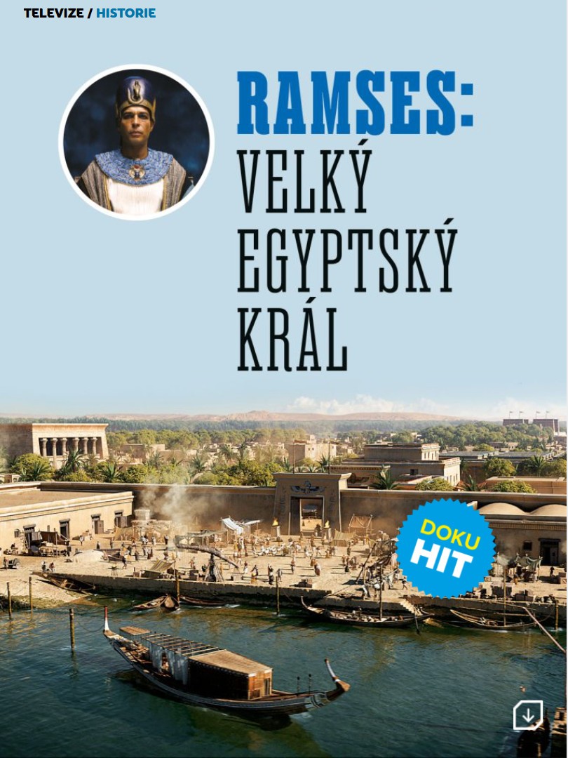 Plakát: Ramses: Velký egyptský král [1.série]