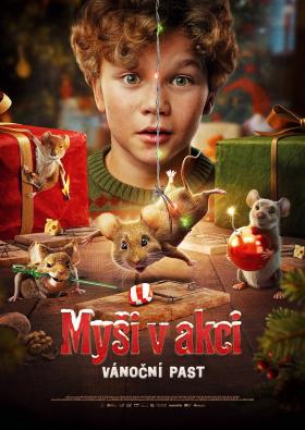 Plakát: Myši v akci: Vánoční past