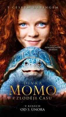 Plakát: Dívka Momo a zloději času