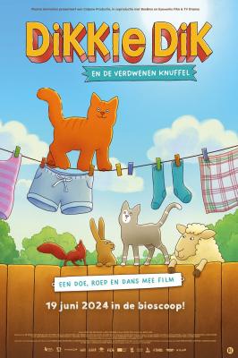 Plakát: Dikkie Dik en de verdwenen knuffel