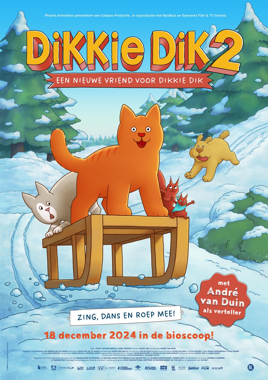 Plakát: Dikkie Dik 2: Een Nieuwe Vriend voor Dikkie Dik