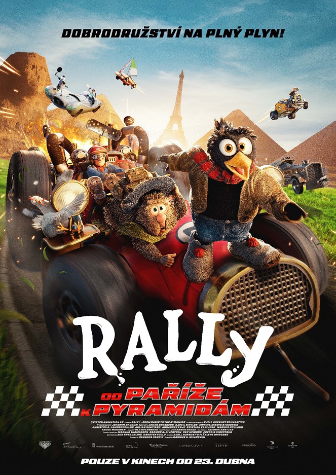 Plakát: Rally: Od Paříže k pyramidám