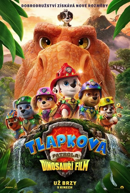 Plakát: Tlapková patrola: Dinosauří film