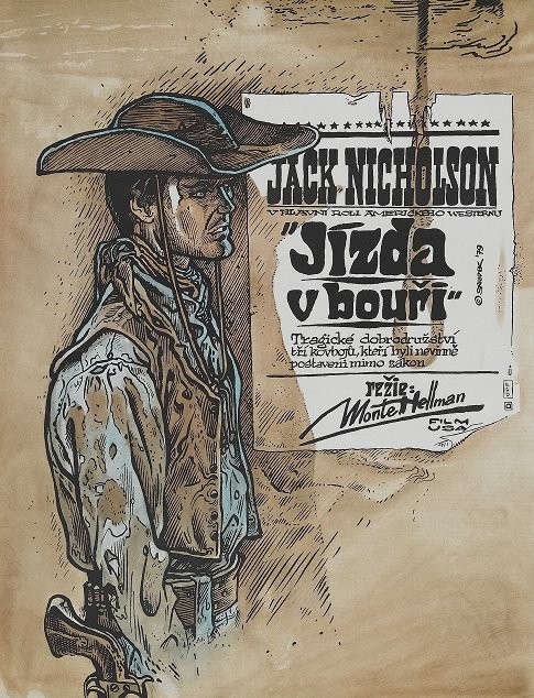 Plakát: Jízda vichřicí