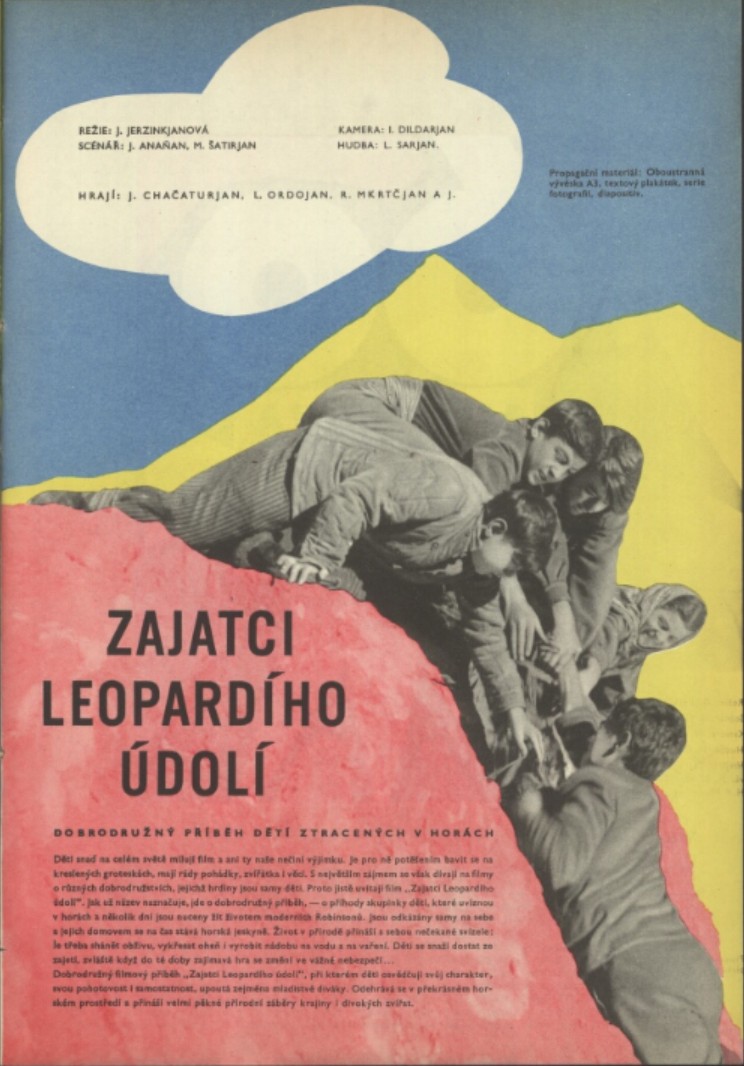 Plakát: Zajatci Leopardího údolí