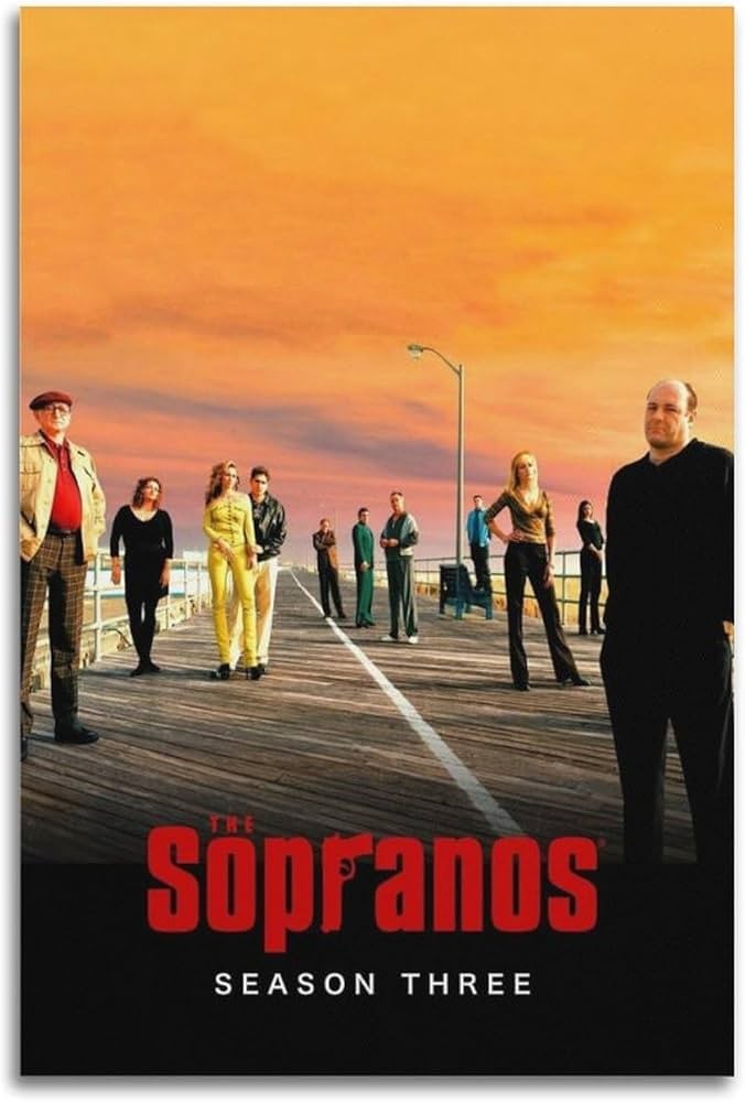 Plakát: Rodina Sopránů [3.série]
